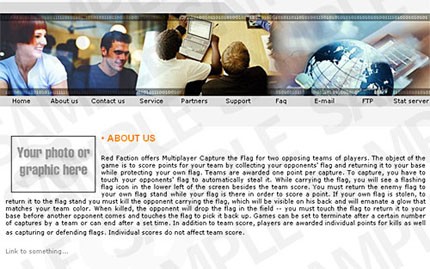 media&nbsp;site template