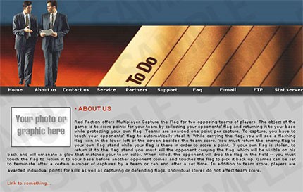 media&nbsp;site template