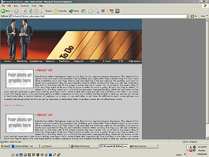 communications&nbsp;website template