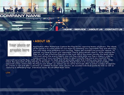 business&nbsp;site template