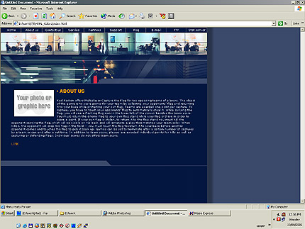 company&nbsp;website template