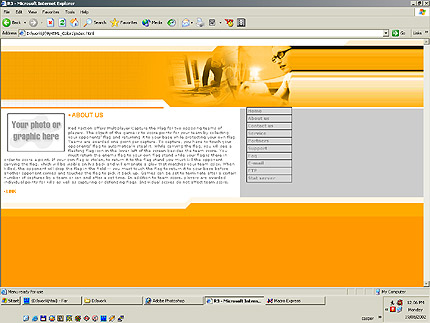 media&nbsp;website template