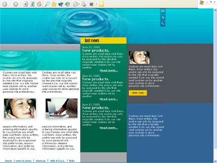 Website Template #1000