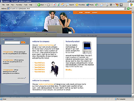 Website Template #1013
