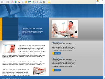 Website Template #1033