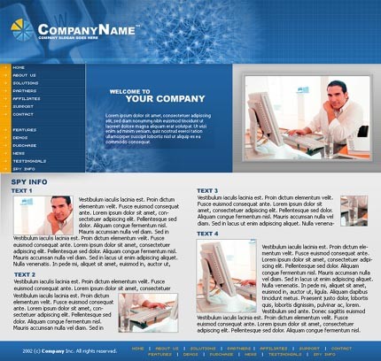 Website Template #1033
