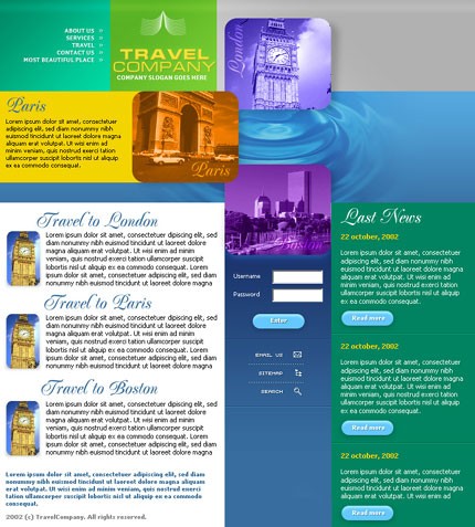 Website Template #1063