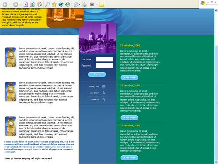 Website Template #1063