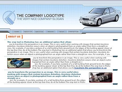 Website Template #1078