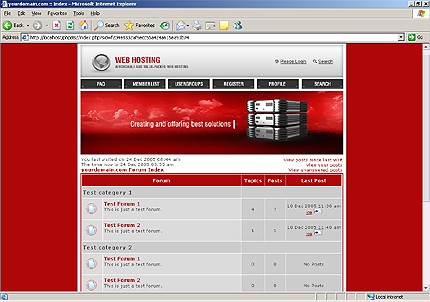 Website Template #10013