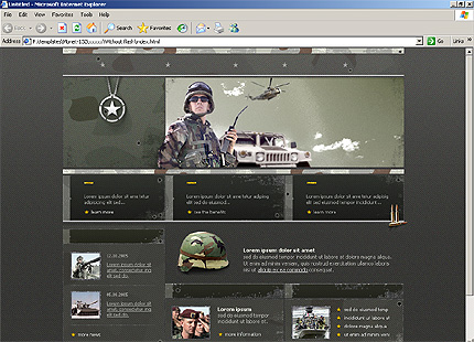 Website Template #10028