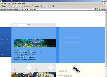 Website Template #10068