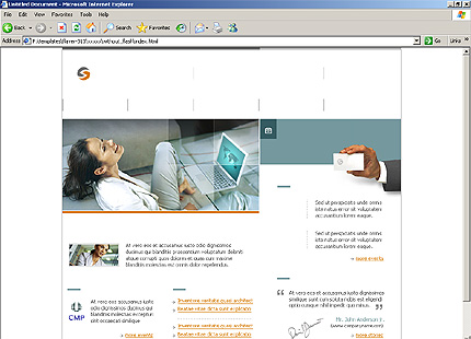 Website Template #10081