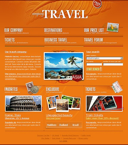 Website Template #10084