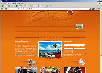 Website Template #10084