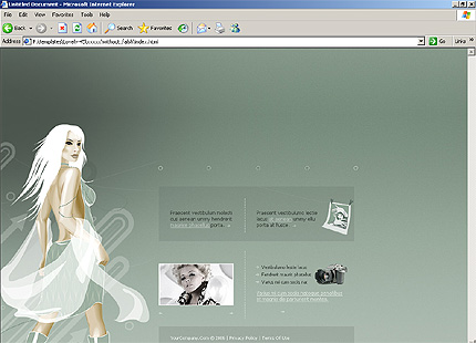 Website Template #10101