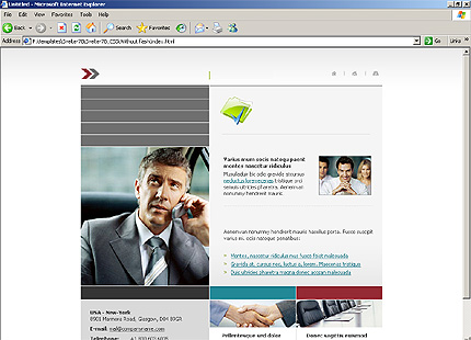 Website Template #10111