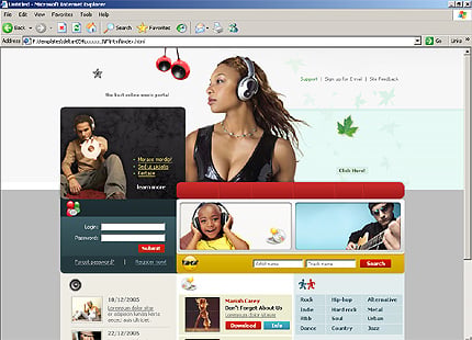 Website Template #10115