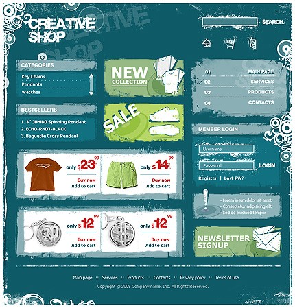 Website Template #10123