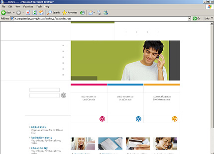 Website Template #10125