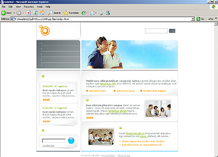 Website Template #10128