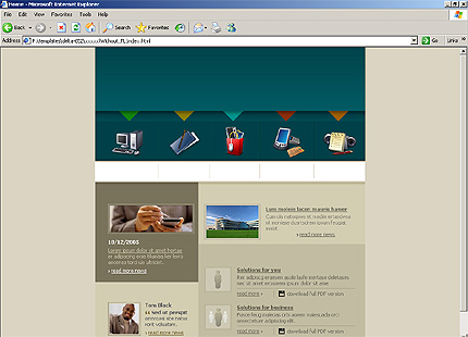 Website Template #10139