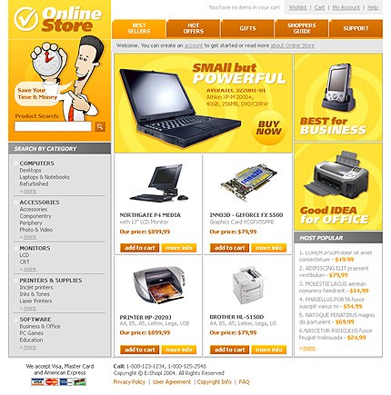 Website Template #10142