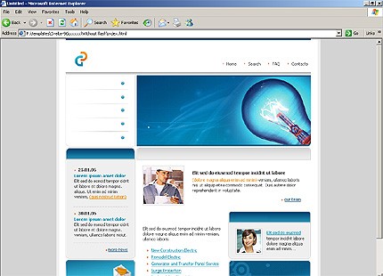 Website Template #10154