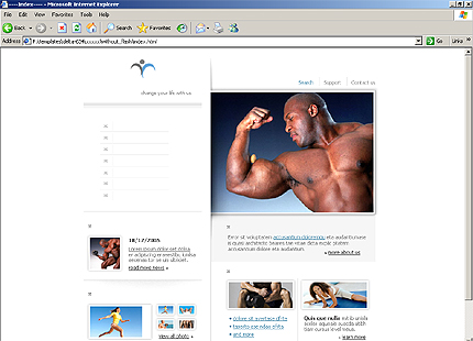 Website Template #10198