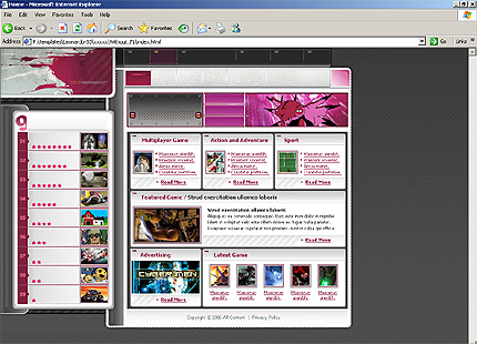 Website Template #10236