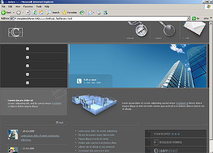 Website Template #10249