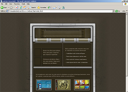 Website Template #10255