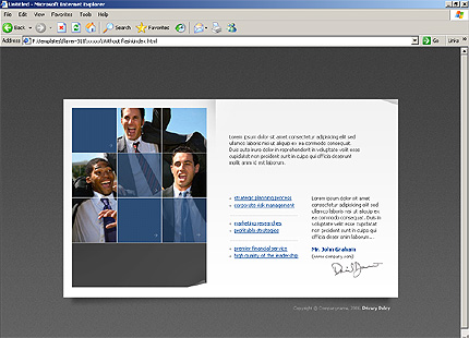 Website Template #10296
