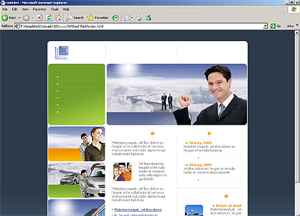 Website Template #10316