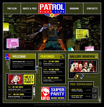 Website Template #10326