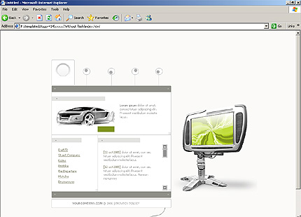Website Template #10333