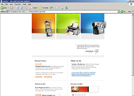 Website Template #10336