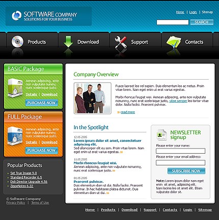 Website Template #10380