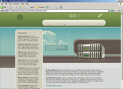 Website Template #10384