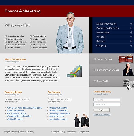 Website Template #10387