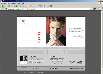 Website Template #10389