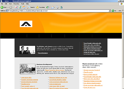 Website Template #10398