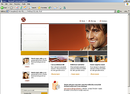 Website Template #10410