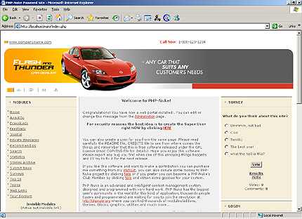Website Template #10432