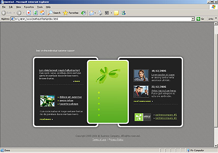 Website Template #10437