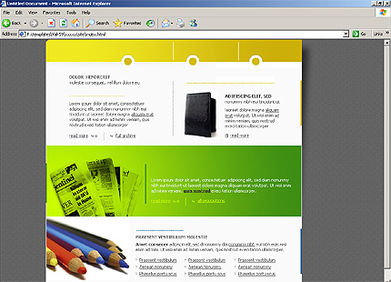 Website Template #10459