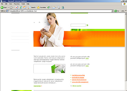 Website Template #10461