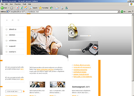 Website Template #10462