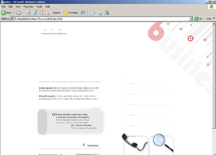 Website Template #10464