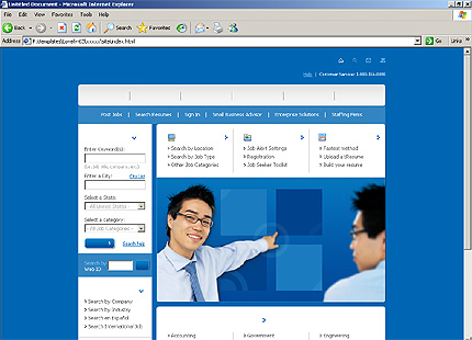 Website Template #10479